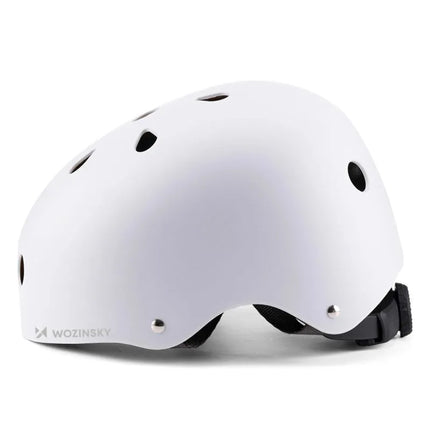 Wozinsky lengvas BMX/paspirtuko šalmas M - baltas