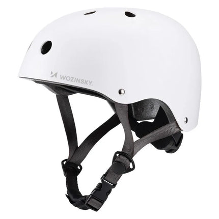 Wozinsky lengvas BMX/paspirtuko šalmas M - baltas