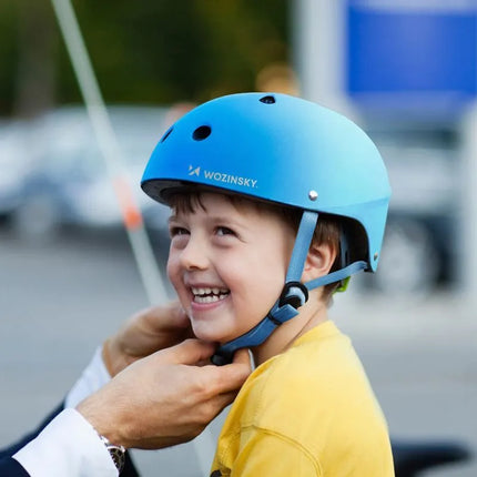 Wozinsky M BMX/paspirtuko šalmas – mėlynas gradientas