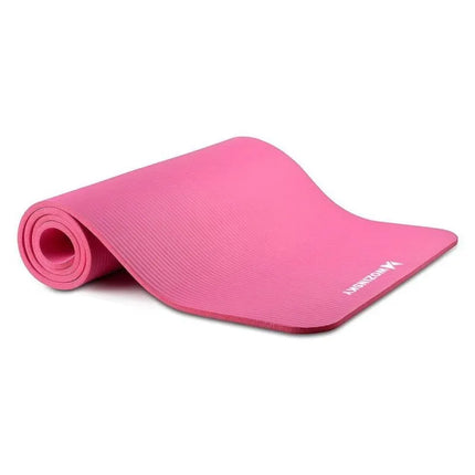 Wozinsky mankštos kilimėlis 181 x 63 x 0,9 cm, rožinės spalvos gimnastikos ir jogos kilimėlis