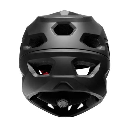 Wozinsky pilno veido dviratininko šalmas su nuimamu skydeliu 60-62 cm – Juodas