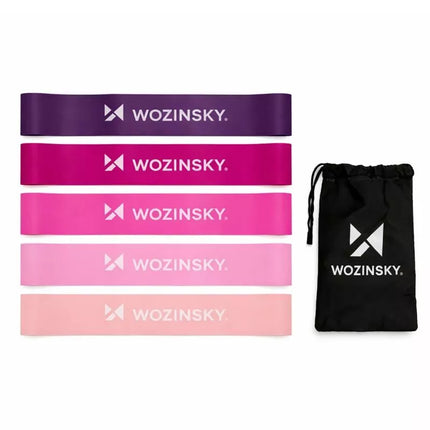 Wozinsky WGO-5A TPE pasipriešinimo gumos – 5 vnt.