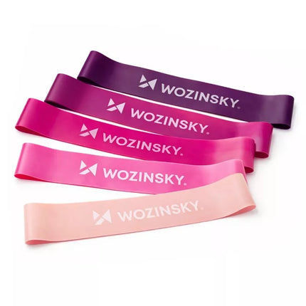 Wozinsky WGO-5A TPE pasipriešinimo gumos – 5 vnt.