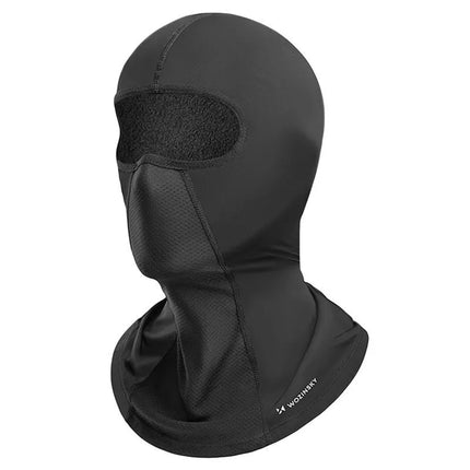 Wozinsky WKM-03B veido kaukė, balaklava motociklui, dviračiui, žieminė - juoda