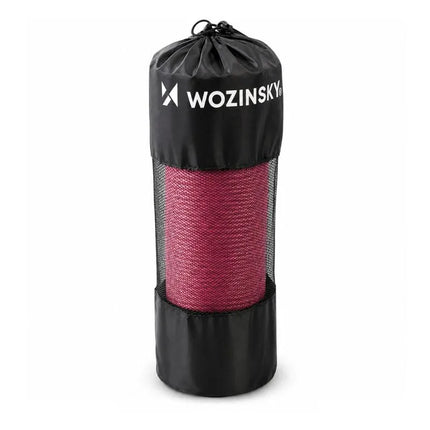 Wozinsky WNSP-15R mankštos kilimėlis 183 x 61 x 1,5 cm, storas gimnastikos kilimėlis jogai ir fitnesui - rožinis