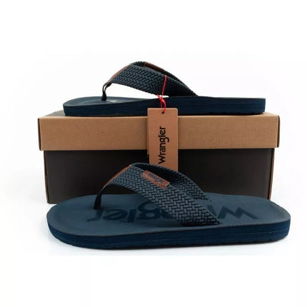 Wrangler vyriški Zane tamsiai mėlynos šlepetės