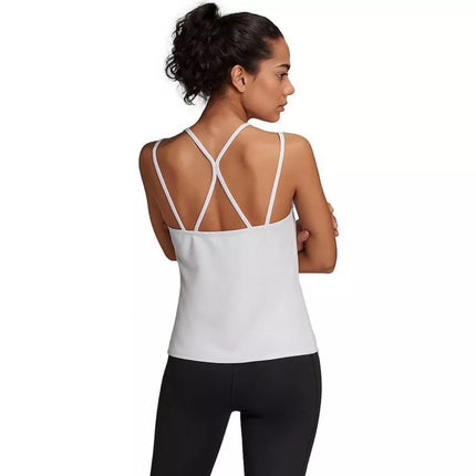 adidas Studio Slim Strappy Back Tank Top W HE3141