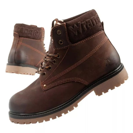 Wrangler Arch Fur men's boots, Chelsea boots, elegant, insulated, brown