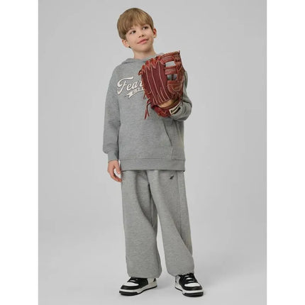 Boy's loose hooded sweatshirt 4F 4FJRSS26TSWSM2636-27M