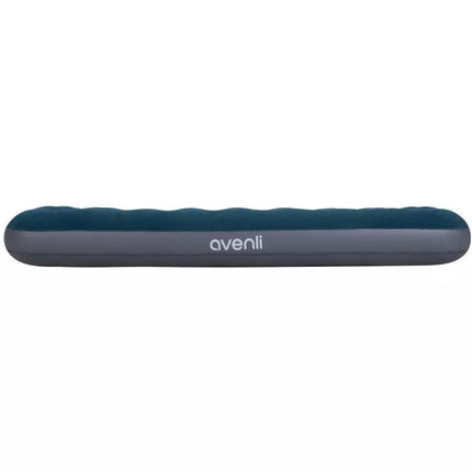 FLOCKED MATTRESS FOR 2 PEOPLE WITH BUILT-IN FOOT PUMP 191x137x22CM 24131