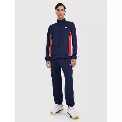 Men's zip-up sweatshirt without hood 4F 4FRAW25TSWSM2459-31S