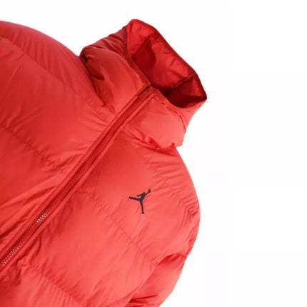 Air Jordan Brooklyn Therma-FIT Pūkinė žieminė striukė, Gym Red - HV0532-687