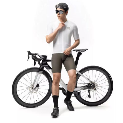 Rockbros YDDX011 Diamond Short Sleeve Cycling Jersey Size L - White