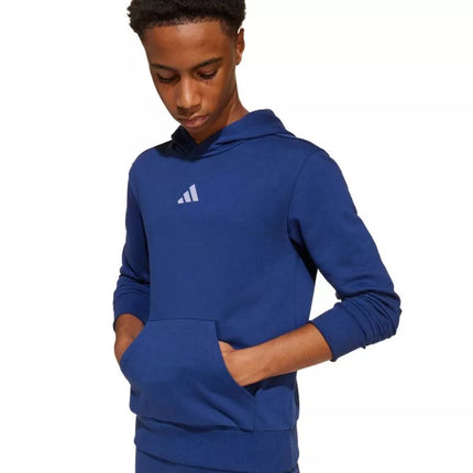 adidas Essentials tamsiai mėlynas vaikiškas džemperis JY0612