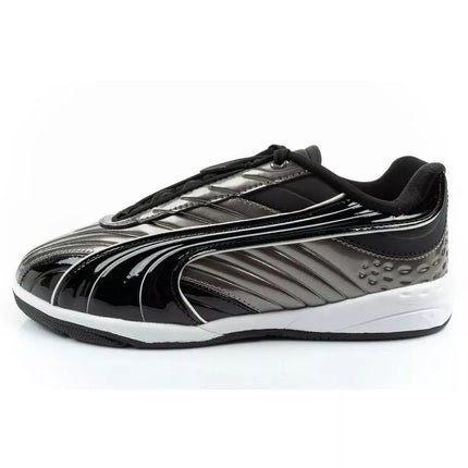 Vaikiški sportiniai bateliai Puma V-S2 Goalgetter, madingi, sidabrinės spalvos