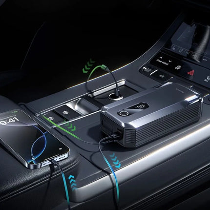Užvedimo įrenginys Baseus Super Energy Max 20000mAh - juodas
