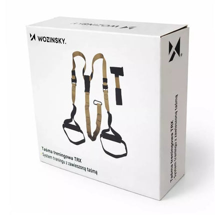 Wozinsky WSTR-01 TRX pasipriešinimo gumos – chaki spalvos