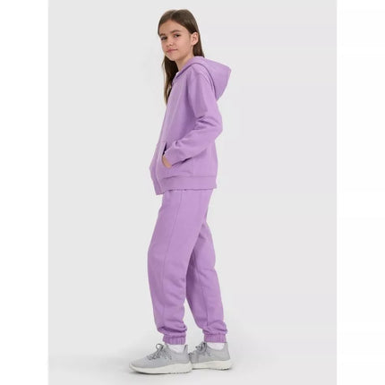 Girls' jogger sweatpants 4F 4FJRAW25TTROF1616-51S
