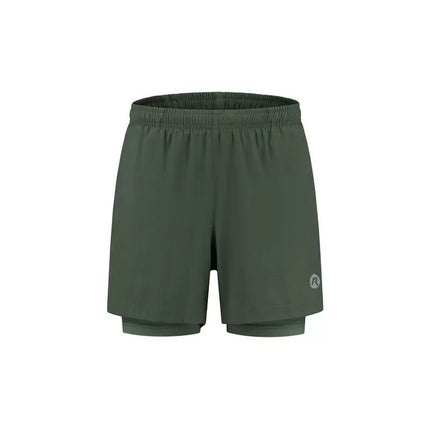 Rogelli 2in1 ESSENTIAL shorts green S