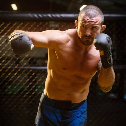 MMA treniruočių pirštinės M - Juodasis Meistras - Valor serija