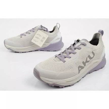 Aku women's outdoor trekking shoes Aira comfortable hiking gray purple