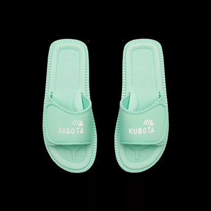 Kubota Velcro Classic Flip Flops Pastel Green K25SS-100-001-17-1