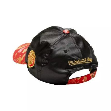 Mitchell & Ness NBA Houston Rockets New Dawn Dad Cap - 6LUOMM20058-HROBLCK