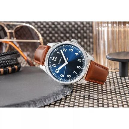 TIMEX Main Street vyriškas laikrodis TW2Y16200 + DĖŽUTĖ