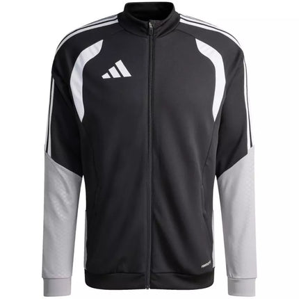 Men's adidas Tiro 26 Competition Training sweatshirt black, gray, and white JX4260