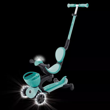 Scooter with ride-on seat GO•UP BABY 360 LIGHTS (844-210)