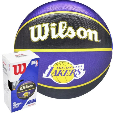 WILSON NBA LA LAKERS KARTONINĖ POMPA KREPŠINIO KAMUOLIUI