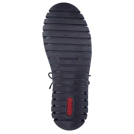 Rieker W R279B suomėti aulinukai, juodi