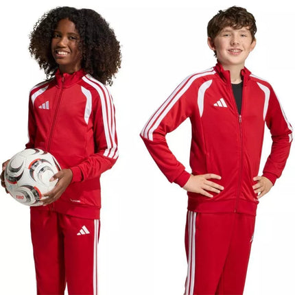 Vaikiškas raudonas džemperis Tiro 26 League Training JY7200 adidas