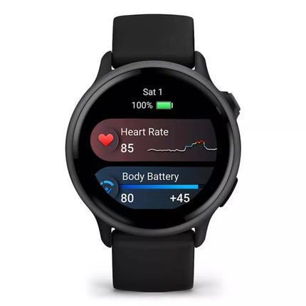 Garmin Vivoactive 6 laikrodis juodo skalūno