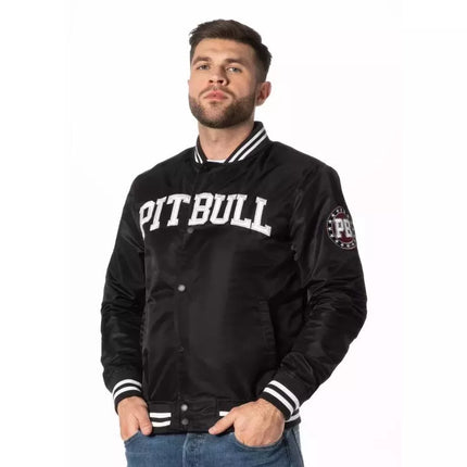 Pit Bull West Coast Tyrian 2 Vyriška pavasarinė striukė juoda - 52301690000