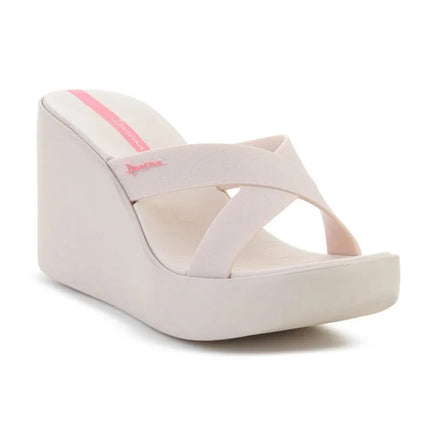 IPANEMA HIGH FASHION II SLIDE FEM smėlio spalvos/blizgučiai/rožinė 83646-BO701