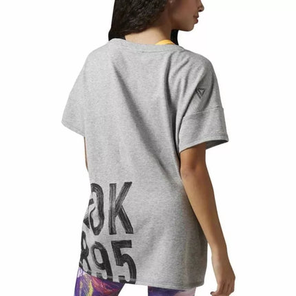 Reebok Faves pilki marškinėliai