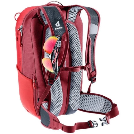 Deuter Race 16 hiking backpack, cherry/masala