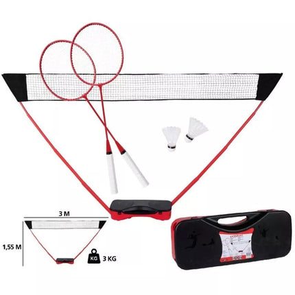 DONNAY 5-IN-1 BEACH AND GARDEN BADMINTON SET