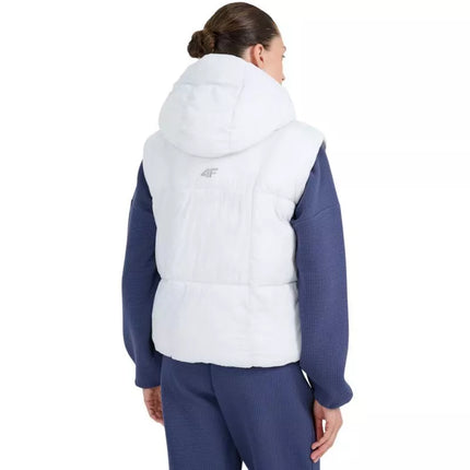 Women's vest 4F F299 cool light gray 4FWAW25TVJAF299 27S