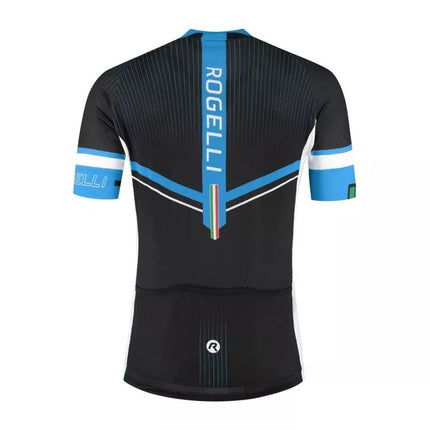 Rogelli Gara Mostro II T-shirt Black and Blue 7XL
