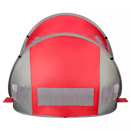 NILS CAMP NC3142 Self-Placing Beach Tent Red-Gray