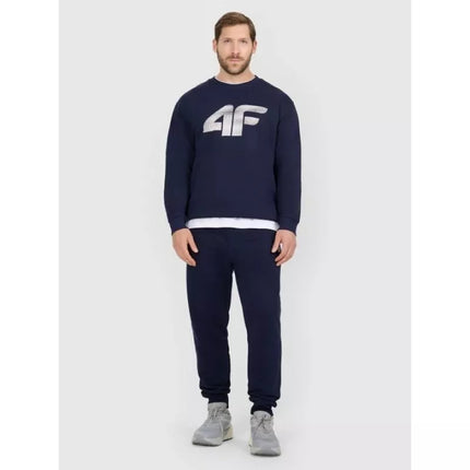 Men's sweatshirt without zipper and hood 4F 4FRMM00TSWSM2479-31S