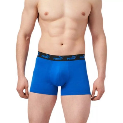 Puma men's boxer briefs 2-Pack blue black comfortable cotton