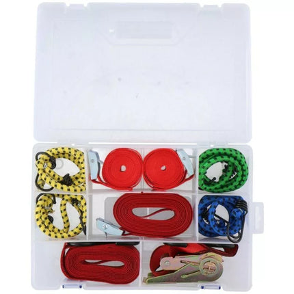 RUBBER TAPES FOR SECURING LUGGAGE HOOKS 8 PCS DUNLOP BOX