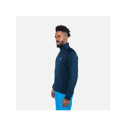 Rossignol Blackside Fleece Fz Navy Blue Sweatshirt