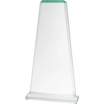 Glass trophy