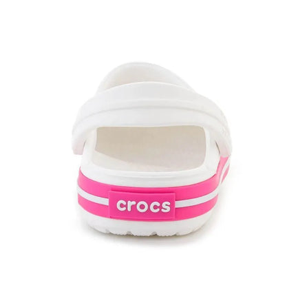 CROCS CROCBAND KIDS CLOG T WHITE/PINK CRUSH 207005-6WU