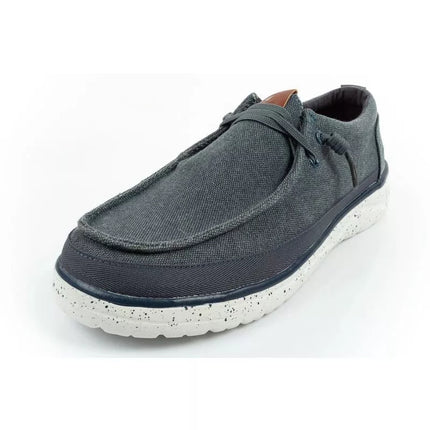 Wrangler men's shoes moccasins Makena Stone blue fashionable navy blue