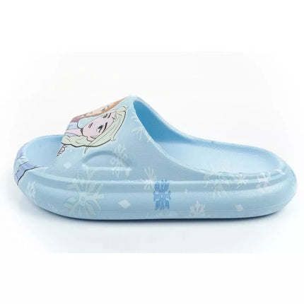 Leomil Frozen flip-flops for girls, light fairy-tale shoes